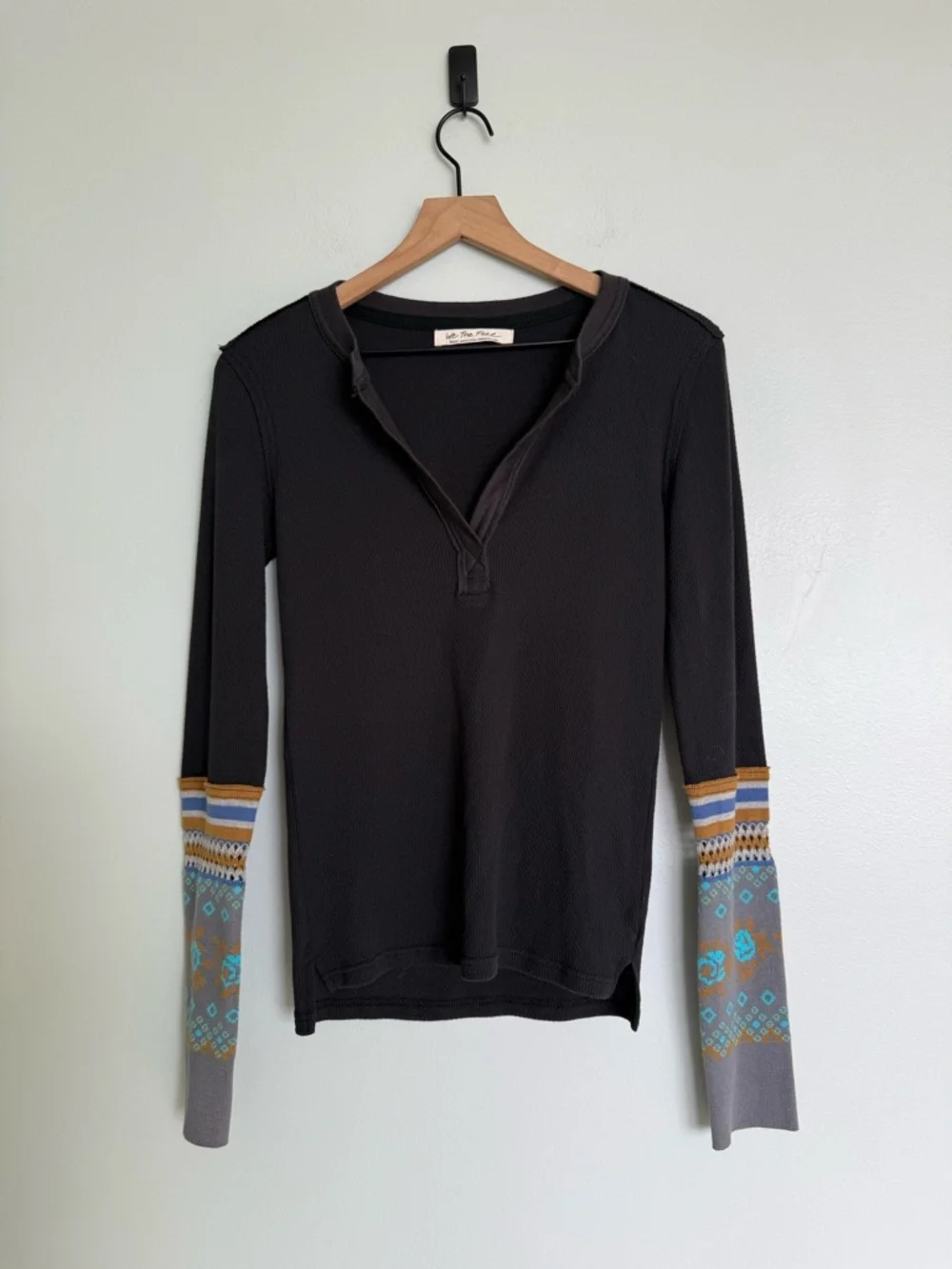 Free People We the Free Mikah Layering Cuff Thermal Top